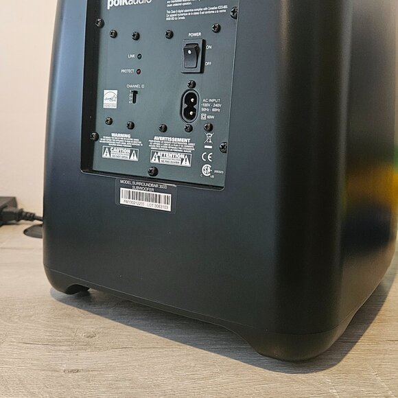 Polk Audio SurroundBar 3000 Wireless Sub - Picture 4 of 9